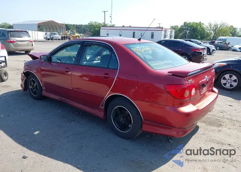 2006 Toyota Corolla S из США, поврежденный, VIN 2T1BR32E16C667330